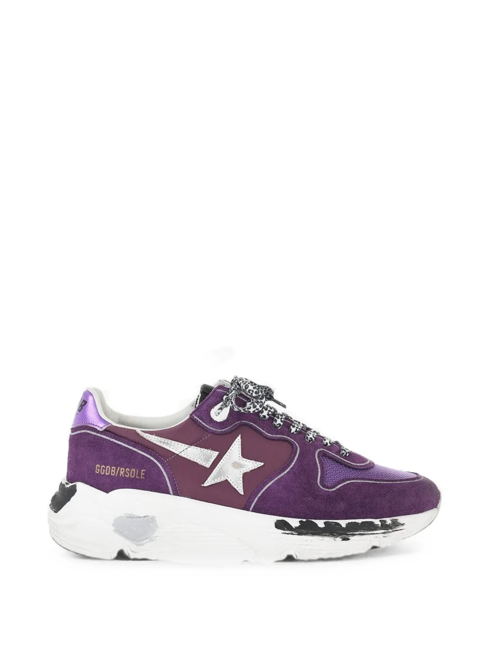 Golden Goose Running star-patch sneakers Paars