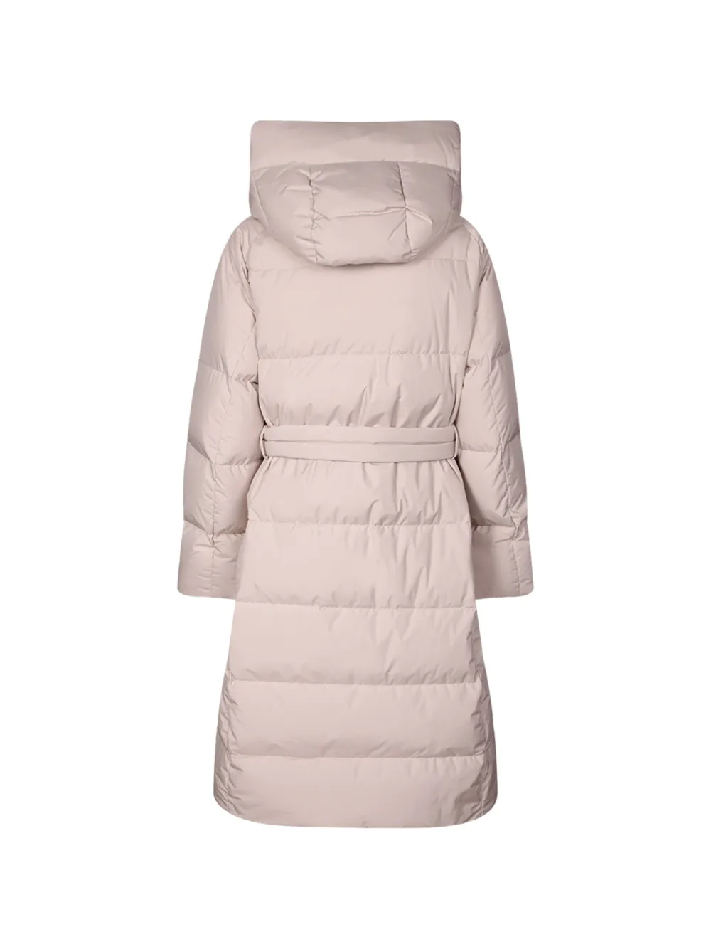 Moorer Donsjack met capuchon Roze