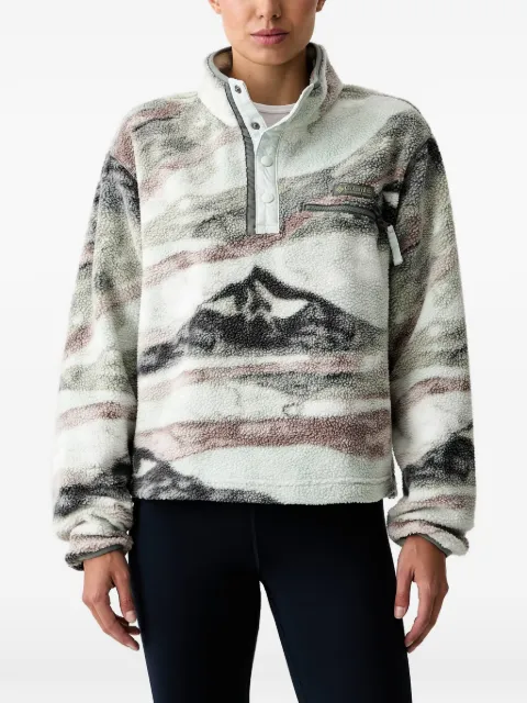 Columbia jersey Helvetia II con montaña estampada