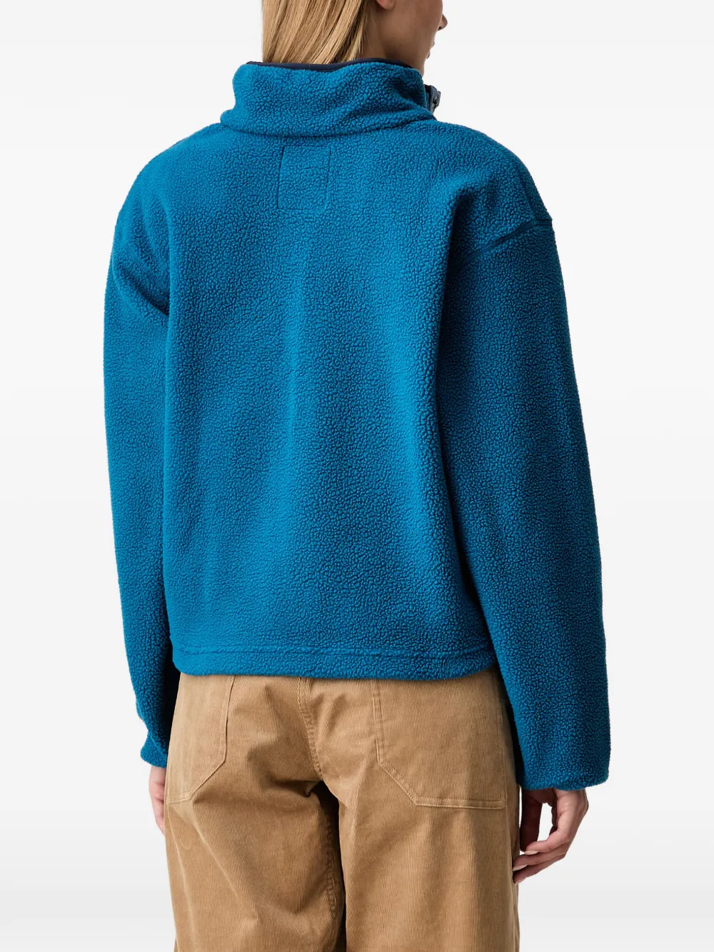 Columbia Sportswear Helvetia II fleece drawstring sweater Blauw