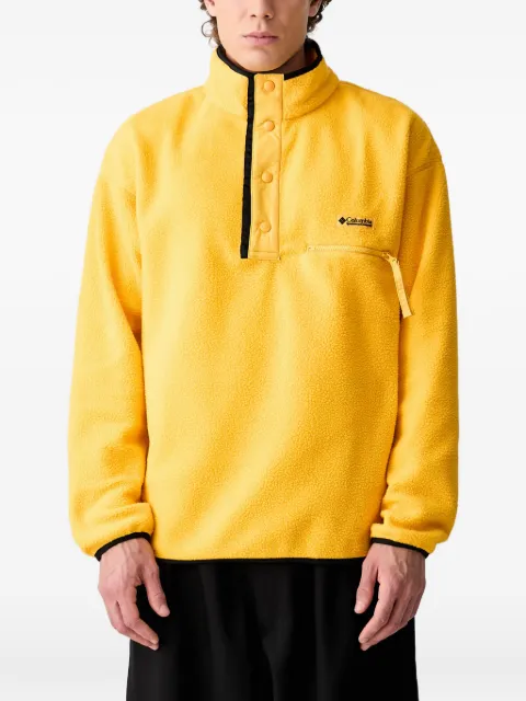 Columbia Helvetia fleece logo-patch sweater