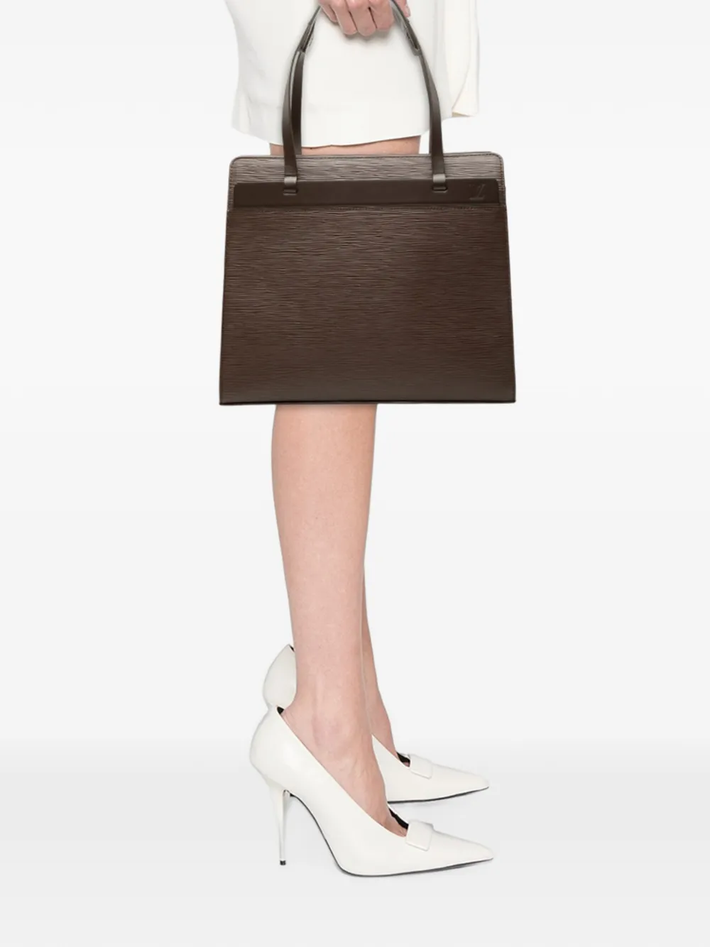Louis Vuitton Pre-Owned 2003 Epi Croisette PM handbag - Braun