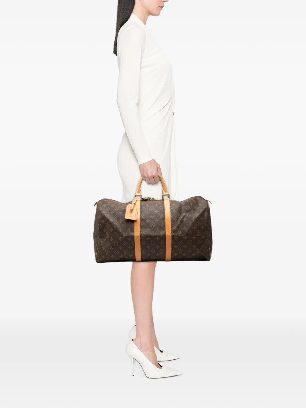 Louis Vuitton Pre-Owned 2000 Monogram Keepall 50 travel bag - Marrone