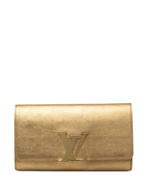 Louis Vuitton Pre-Owned 2013 Metallic Calfskin Louise clutch bag
