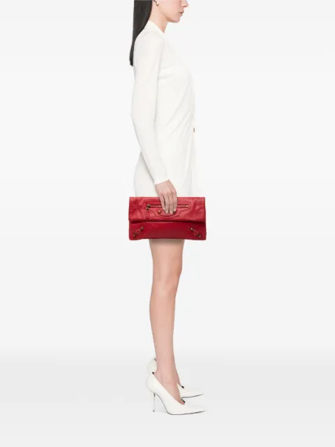Balenciaga Pre-Owned 2012 Lambskin Motocross Giant 12 Envelope clutch bag