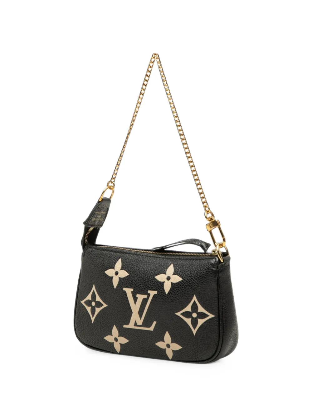 Louis Vuitton Pre-Owned 2021-2026 Bicolor Monogram Empreinte Mini Pochette Accessoires handbag - Schwarz