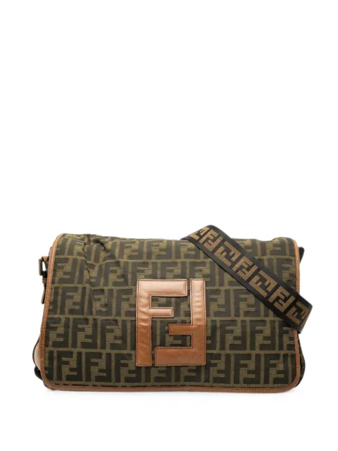 Fendi Pre-Owned bandolera FF Messenger Bag de lona con monograma Zucca 2000-2010