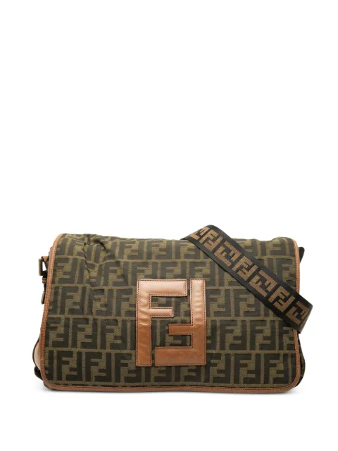 Fendi Pre-Owned 2000-2010 Zucca Canvas FF Messenger Bag crossbody bag
