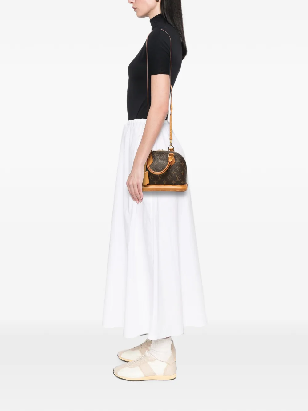 Louis Vuitton Pre-Owned 2016 Monogram Alma BB satchel - Braun