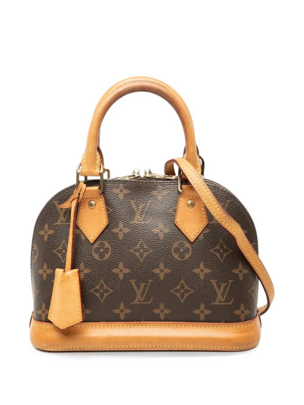 Louis Vuitton Pre-Owned 2016 Monogram Alma BB satchel - Braun