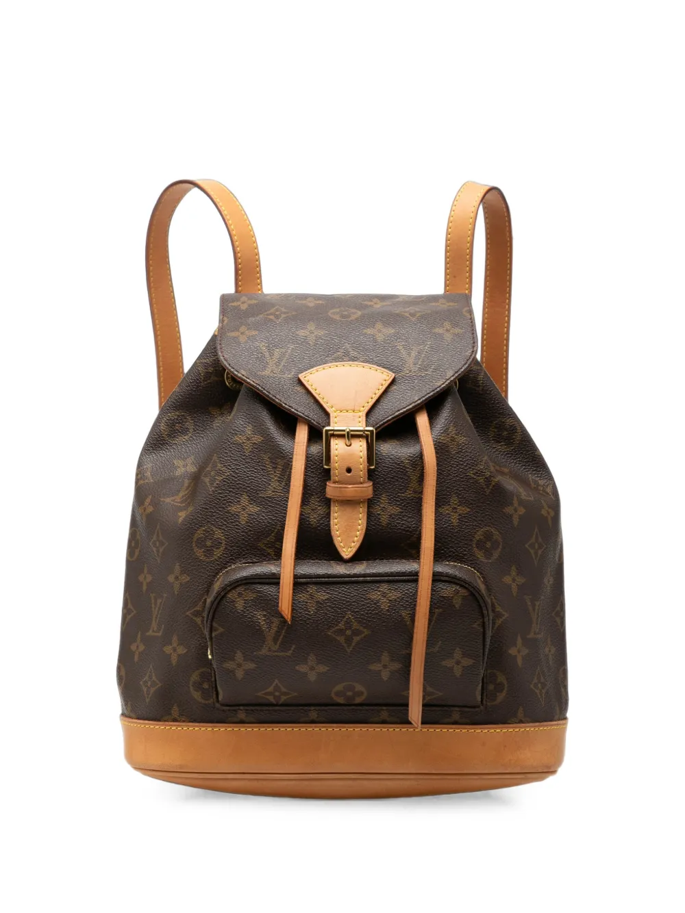Louis Vuitton Pre-Owned Zaino Montsouris MM con monogramma 2000 - Marrone