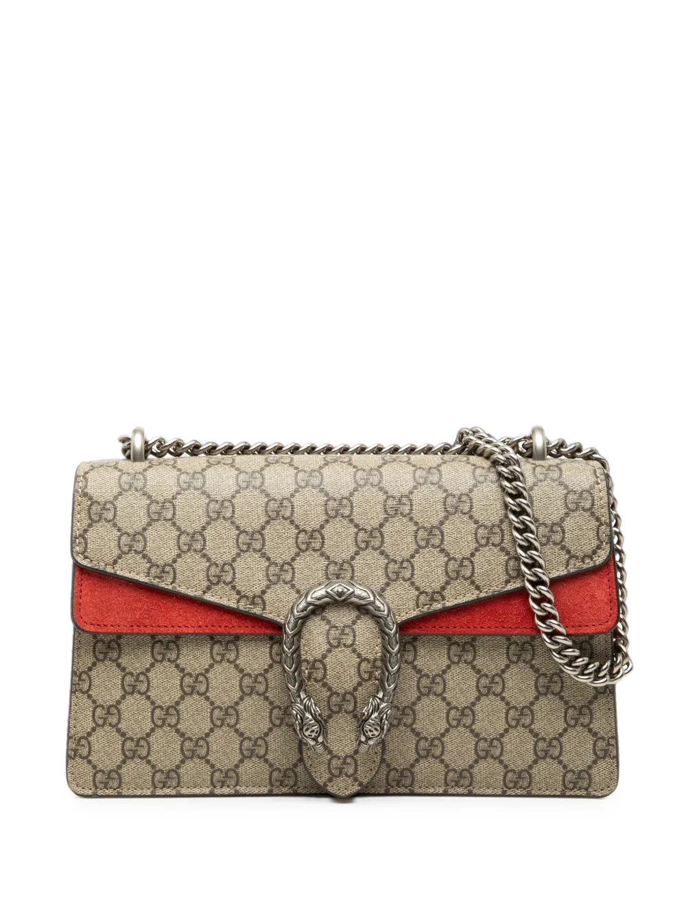 Gucci Pre-Owned 2016-2026 Medium GG Supreme Dionysus shoulder bag - Toni neutri