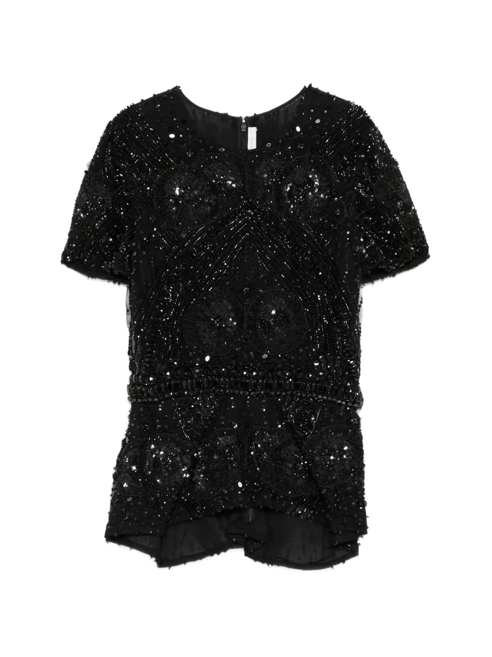 Naeem Khan bead-embellished peplum top · 4