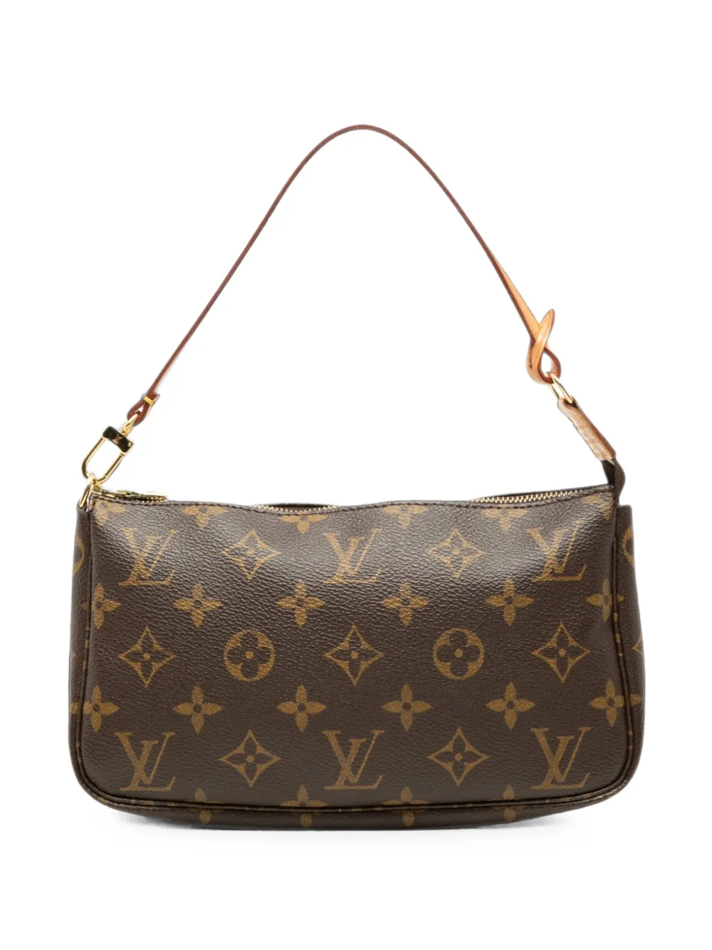 Louis Vuitton Pre-Owned 2002 Monogram Pochette Accessoires shoulder bag - Braun