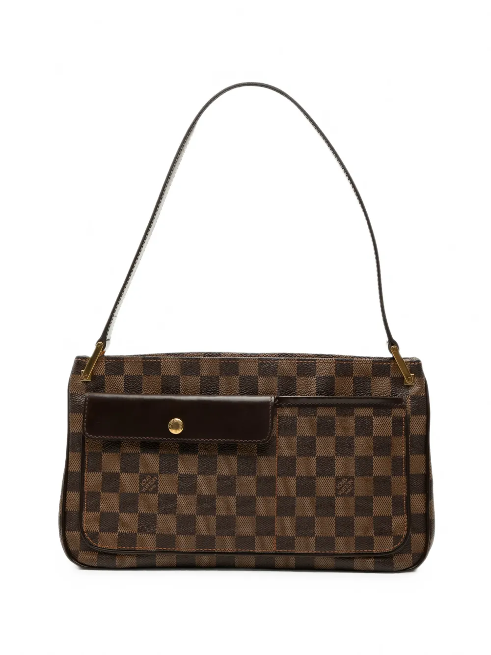 Louis Vuitton Pre-Owned 2000-2020 Damier Ebene Aubagne shoulder bag - Braun