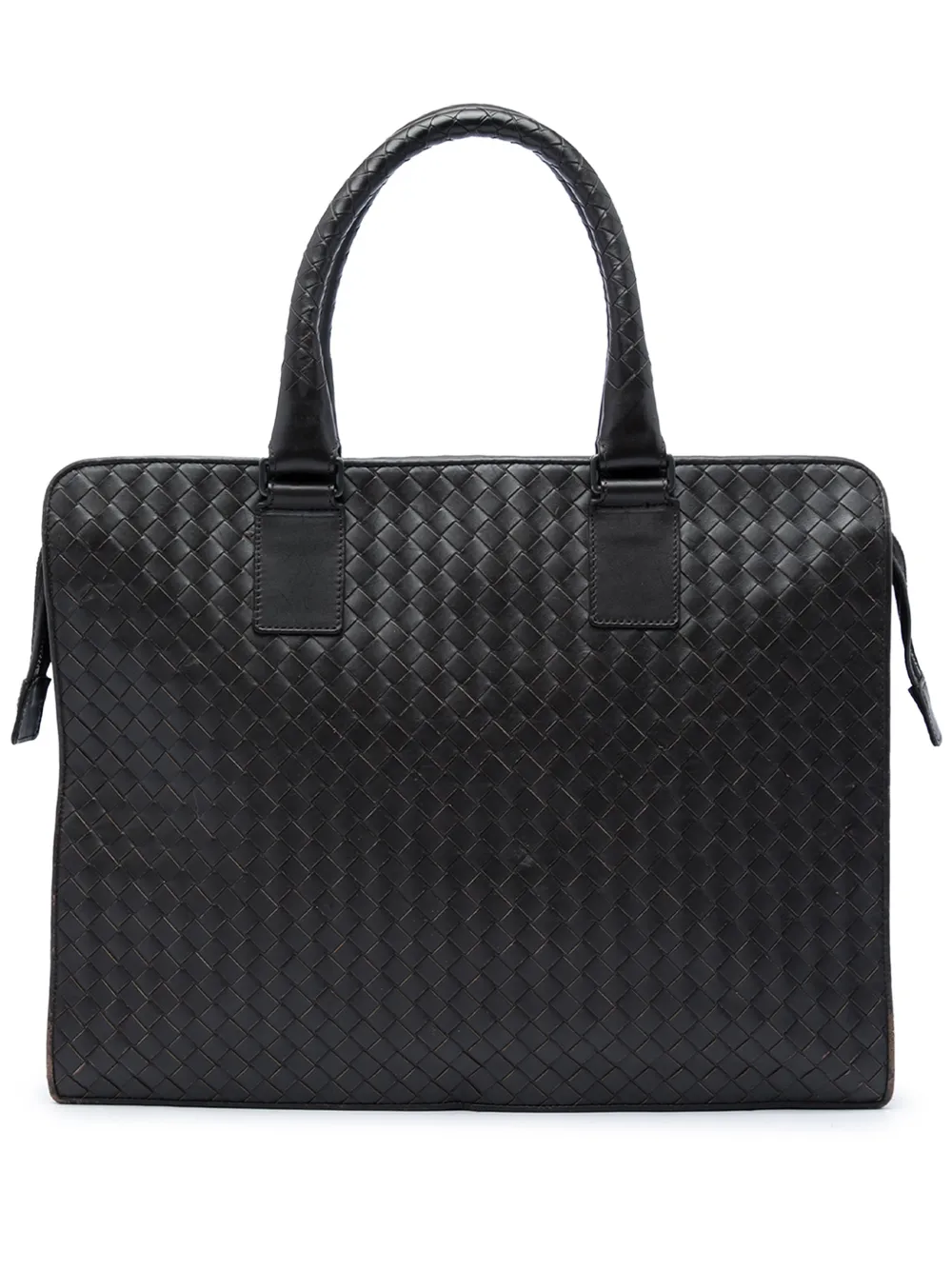 Bottega Veneta Pre-Owned 2012-2026 Nappa Intrecciato business bag - Marrone