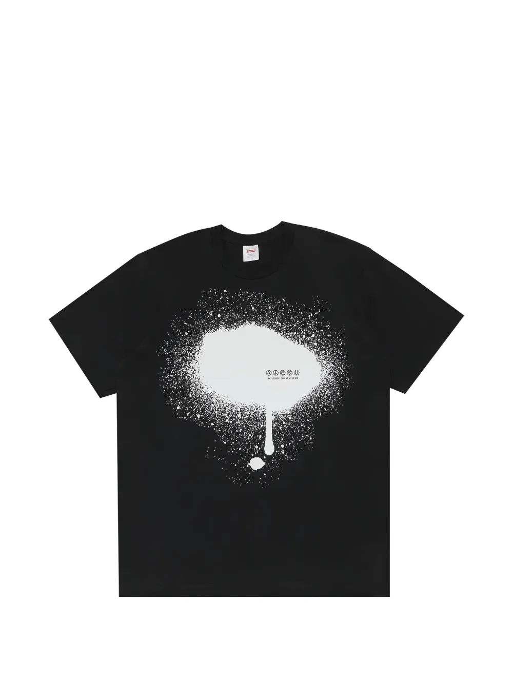 Supreme Undercover spray-paint T-shirt - Schwarz