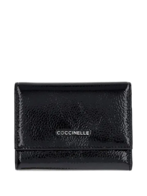 Coccinelle crinkled-leather wallet