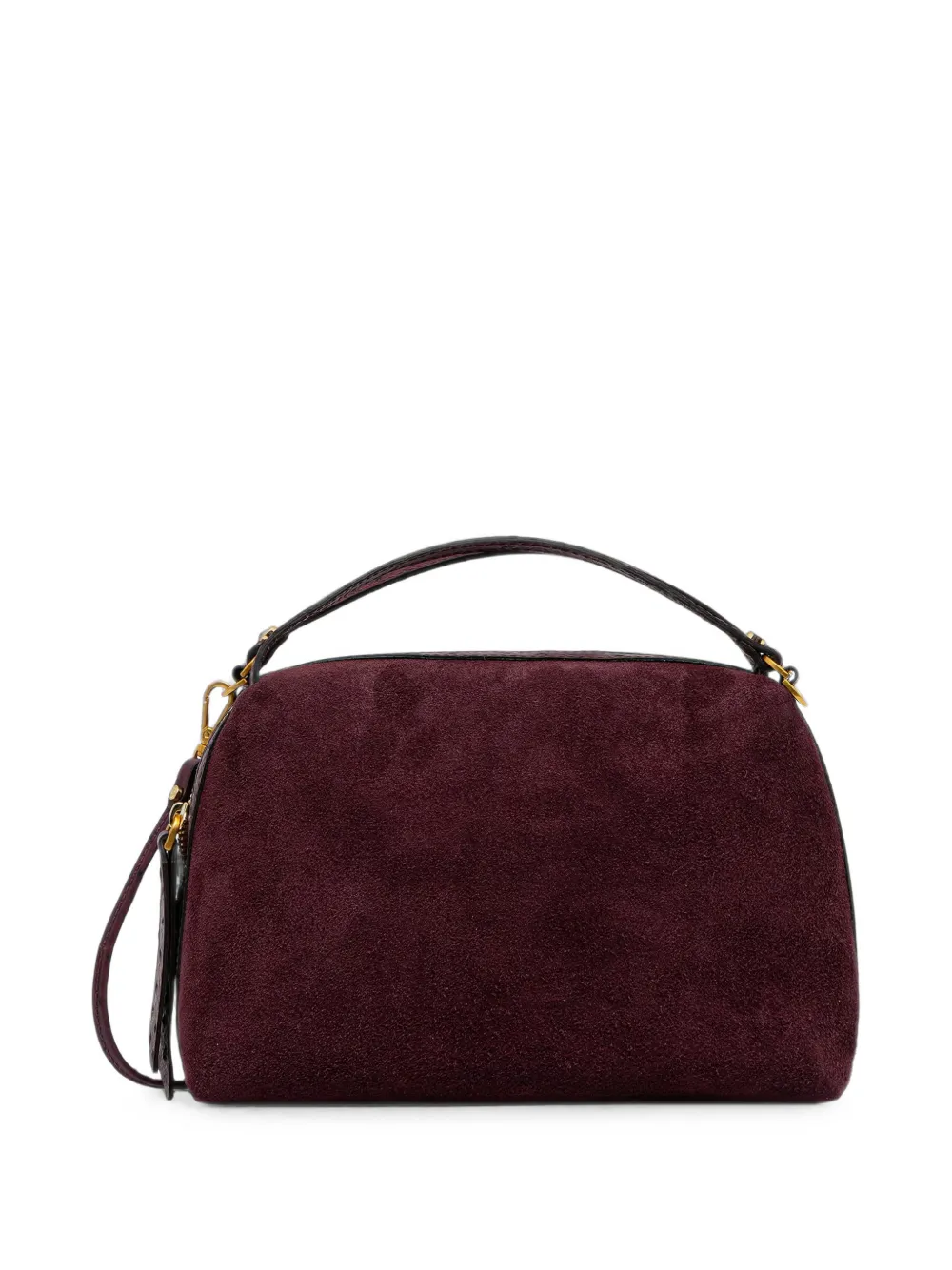 GIANNI CHIARINI Medium Alifa suède shopper Rood