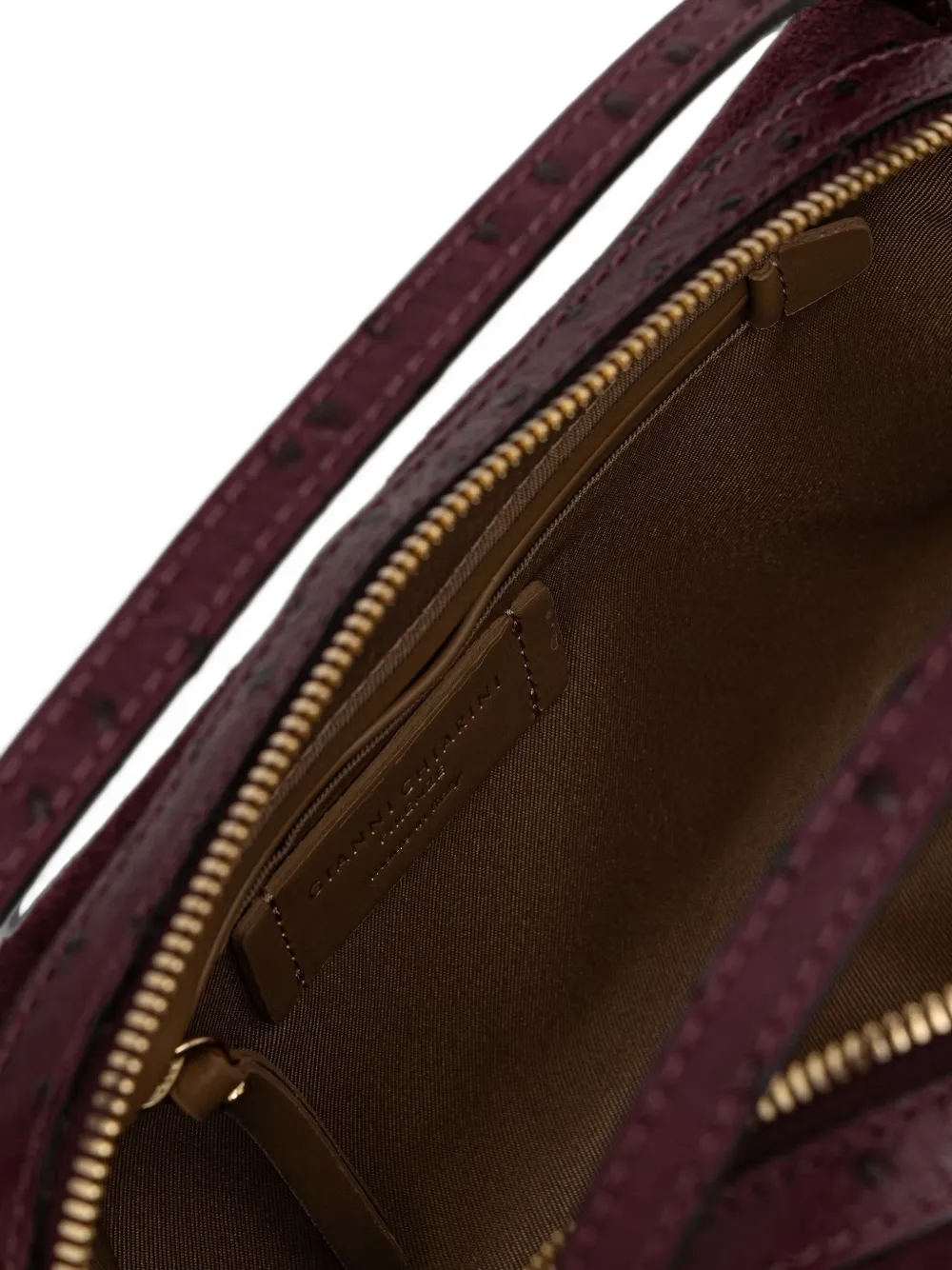 GIANNI CHIARINI Medium Alifa suède shopper Rood
