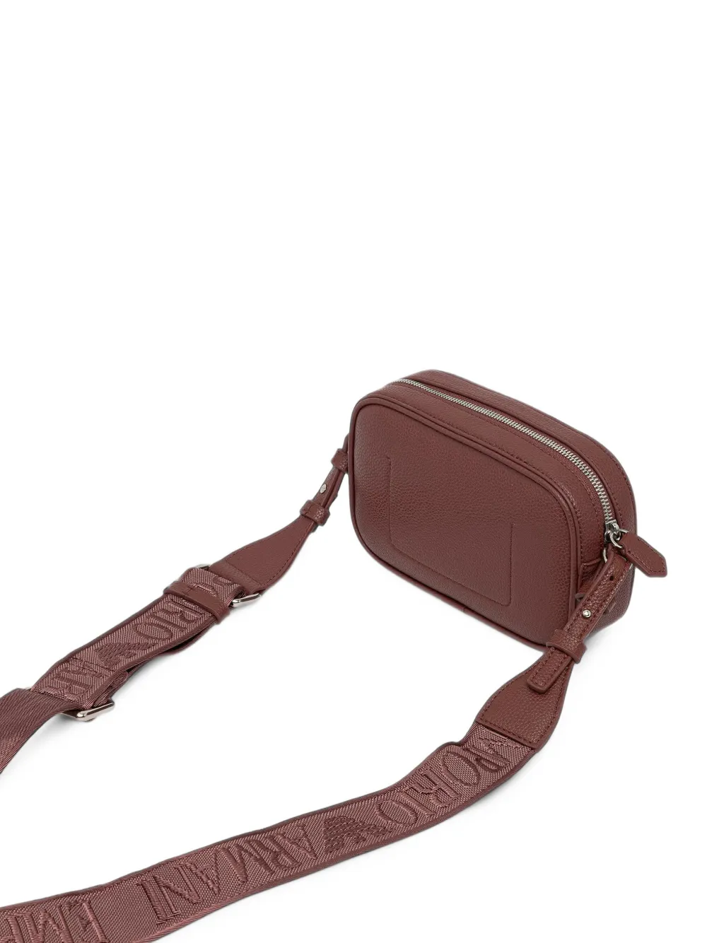 Emporio Armani Camerahoes met hertenprint en schouderband Bruin