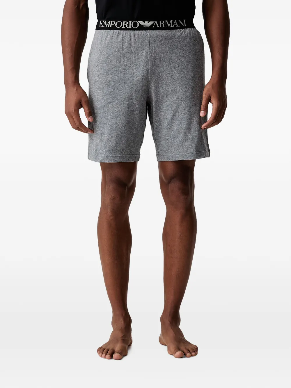 Emporio Armani Pyjama met logoprint Zwart