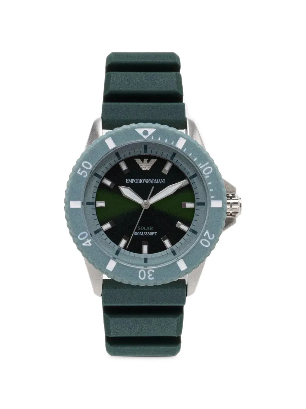 Emporio Armani World Explorer solar-powered watch - Verde