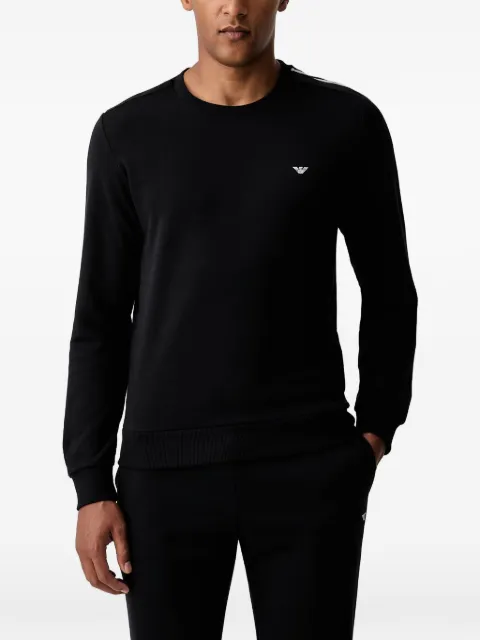 Emporio Armani ensemble survêtement sweat et pantalon à logo brodé