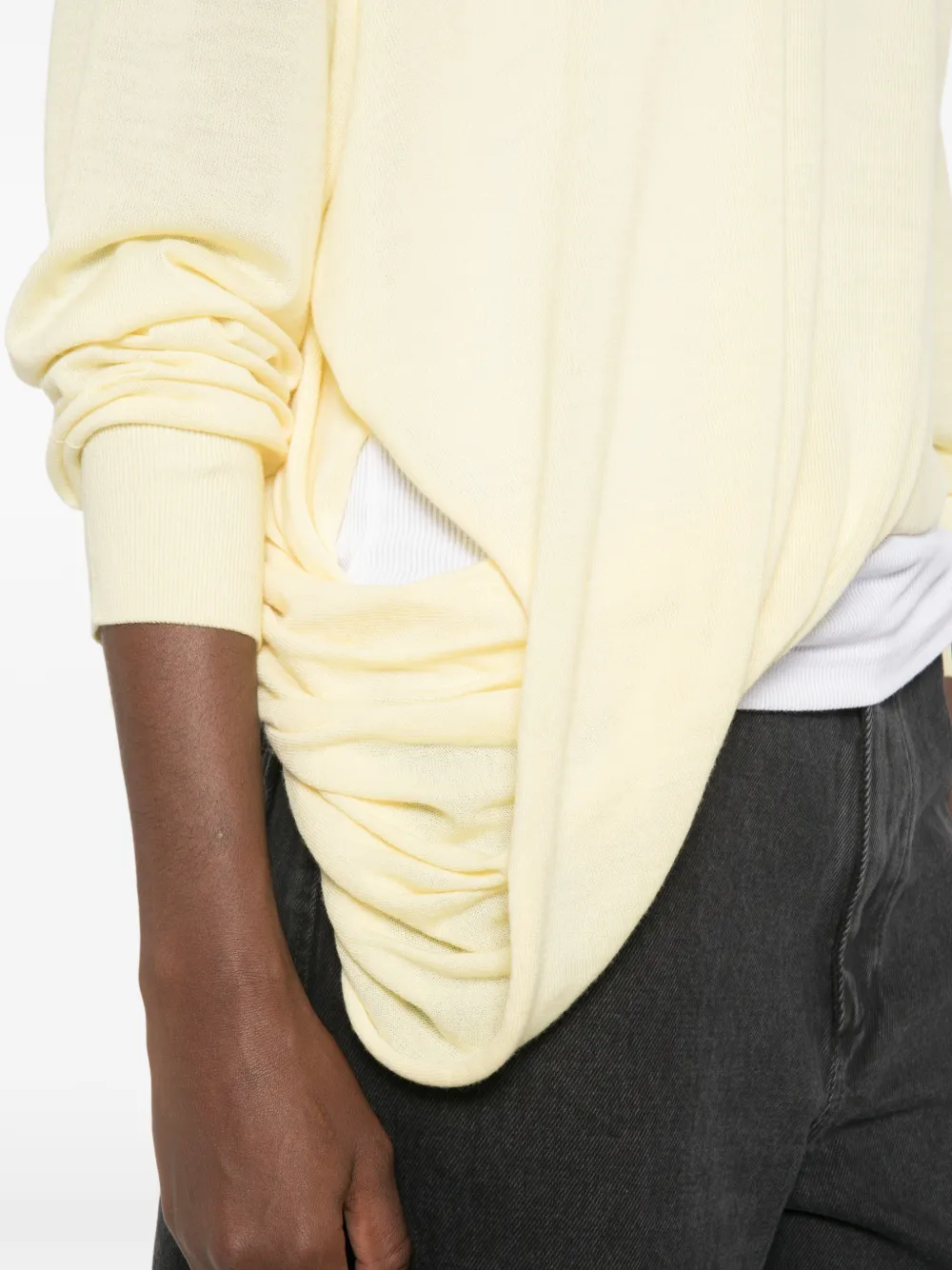 LOEWE Trui met V-hals Geel