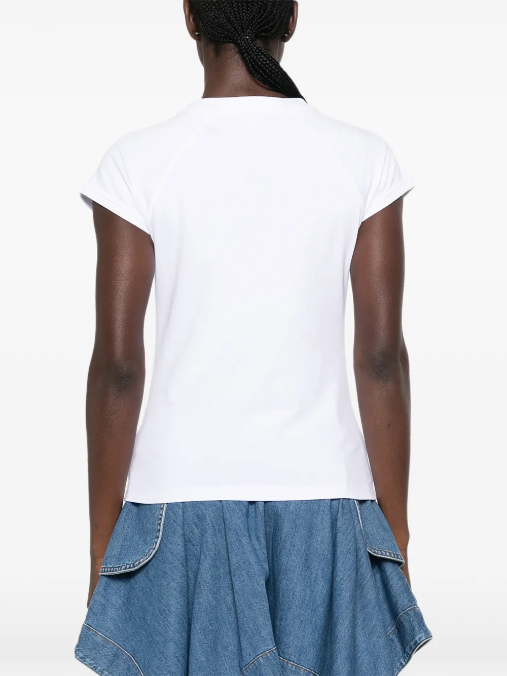 LOEWE small fit T-shirt in cotton blend Wit