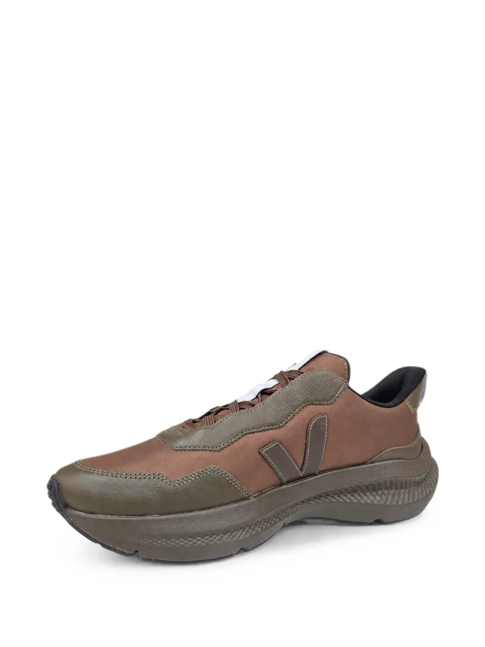 VEJA x CFCL logo-patch panelled sneakers Bruin