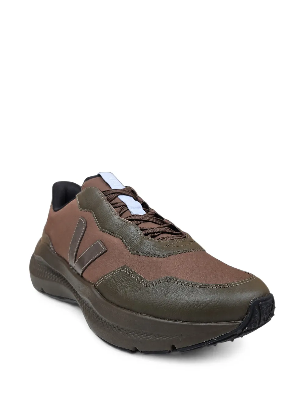 VEJA x CFCL logo-patch panelled sneakers Bruin