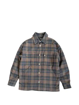 AMIRI Twisted Palms Tapestry Overshirt | Black | FARFETCH