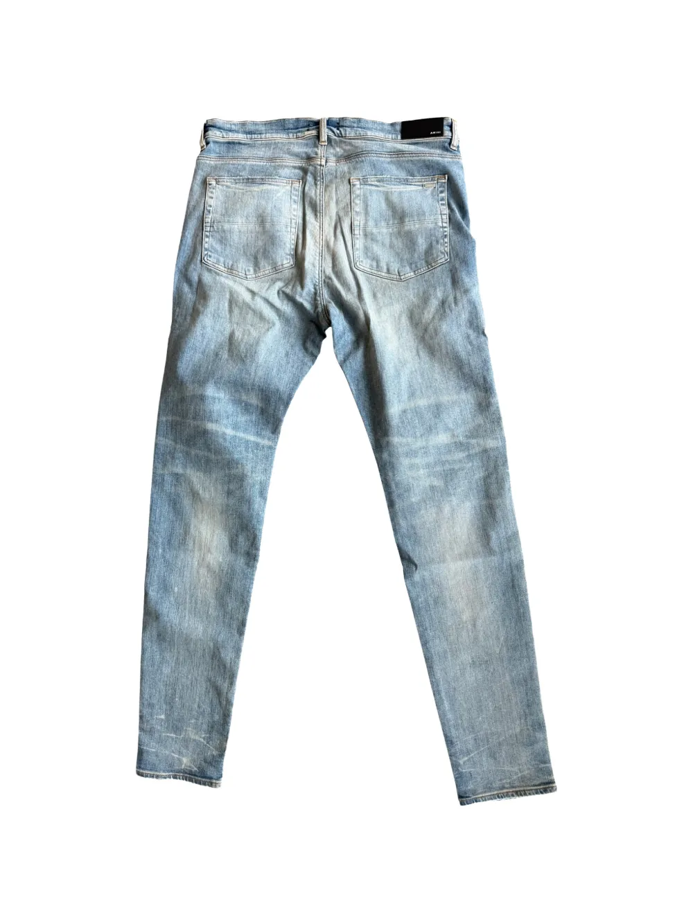 AMIRI MX1 jeans met patch Blauw