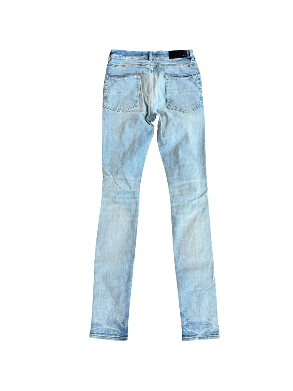 AMIRI Bandana Thrasher jeans met patches Blauw