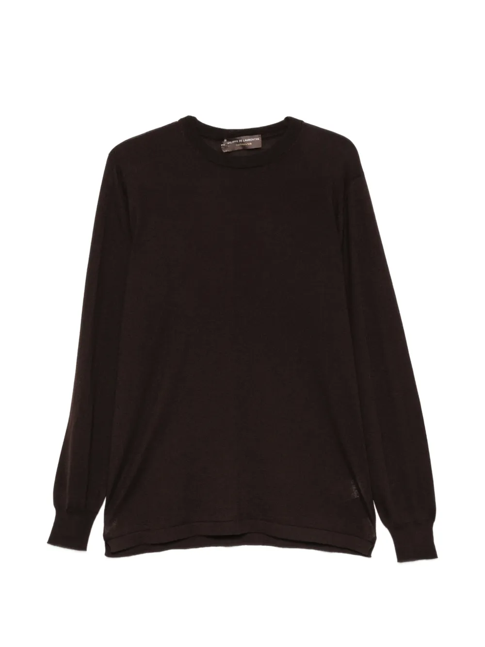 Filippo De Laurentiis Klassisches Langarmshirt - Braun