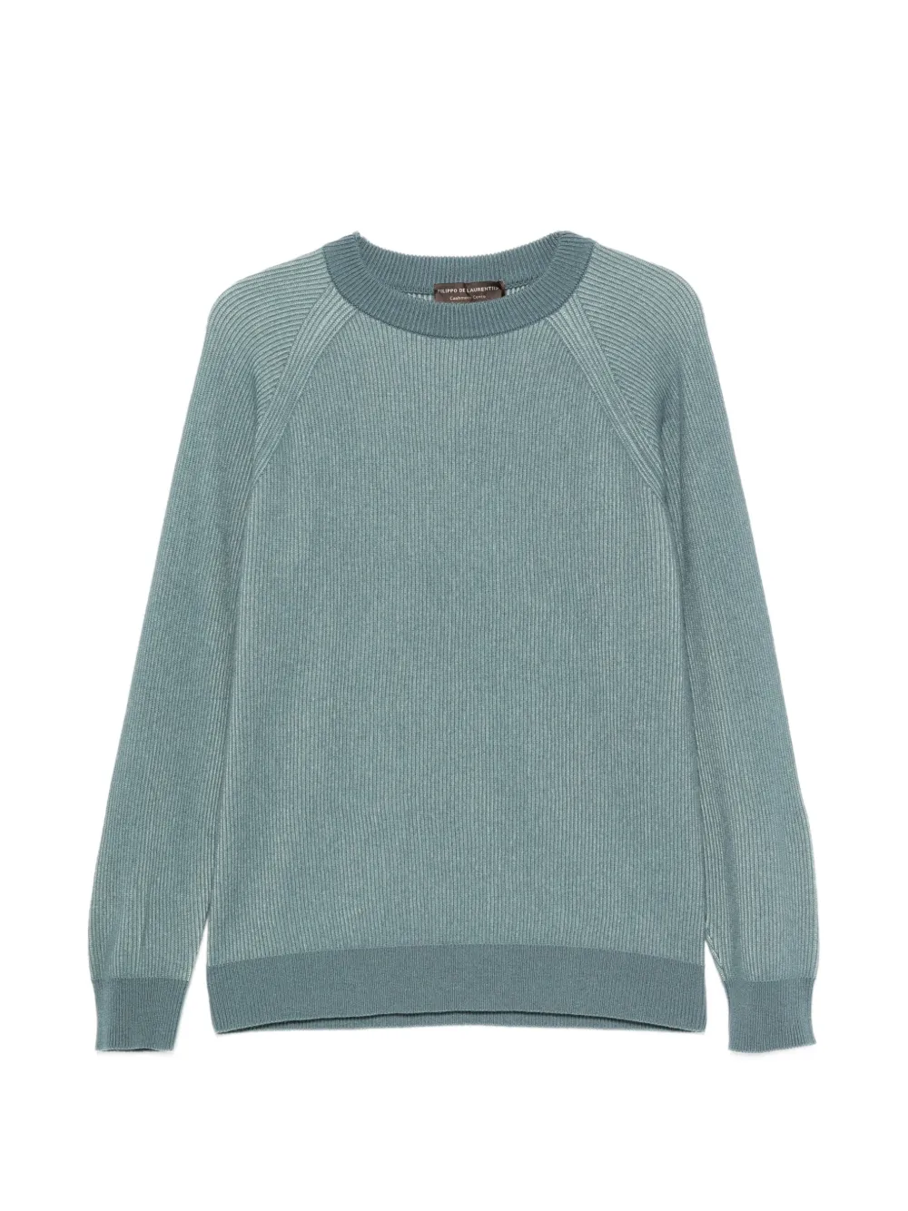 Filippo De Laurentiis ribbed-knit raglan-sleeve sweater