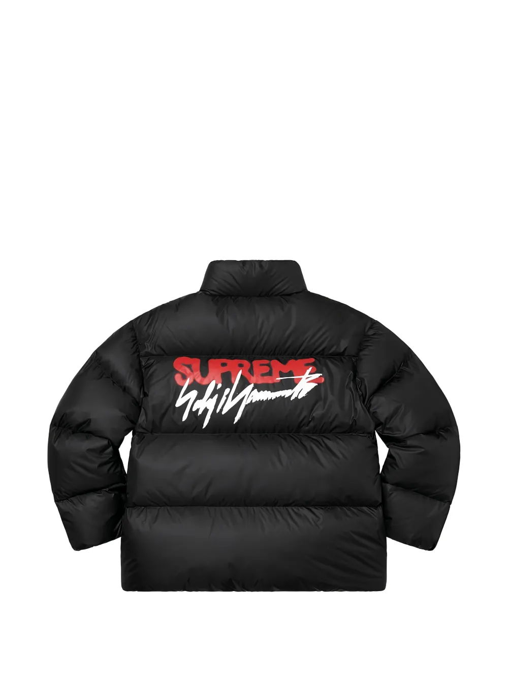 Supreme Yohji Yamamoto donsjack met logoprint Zwart