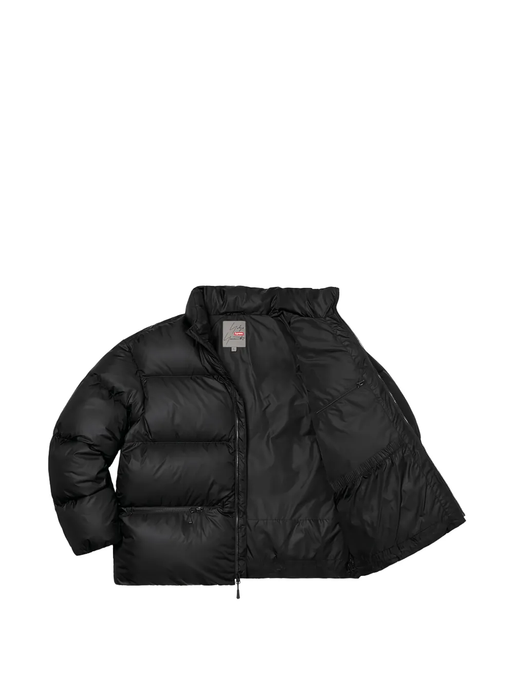 Supreme Yohji Yamamoto donsjack met logoprint Zwart