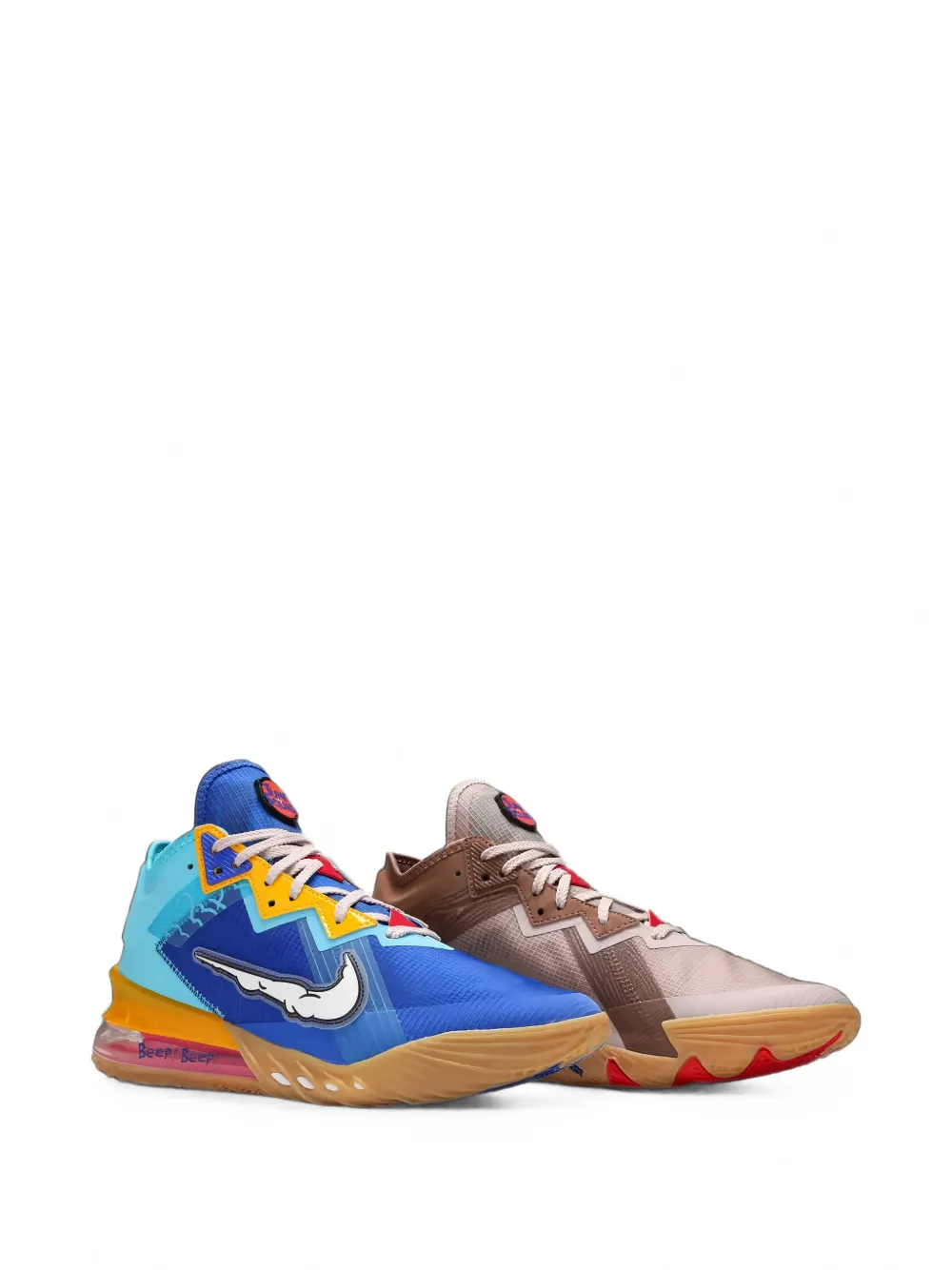 Nike LeBron 18 Low Space Jam sneakers Blauw