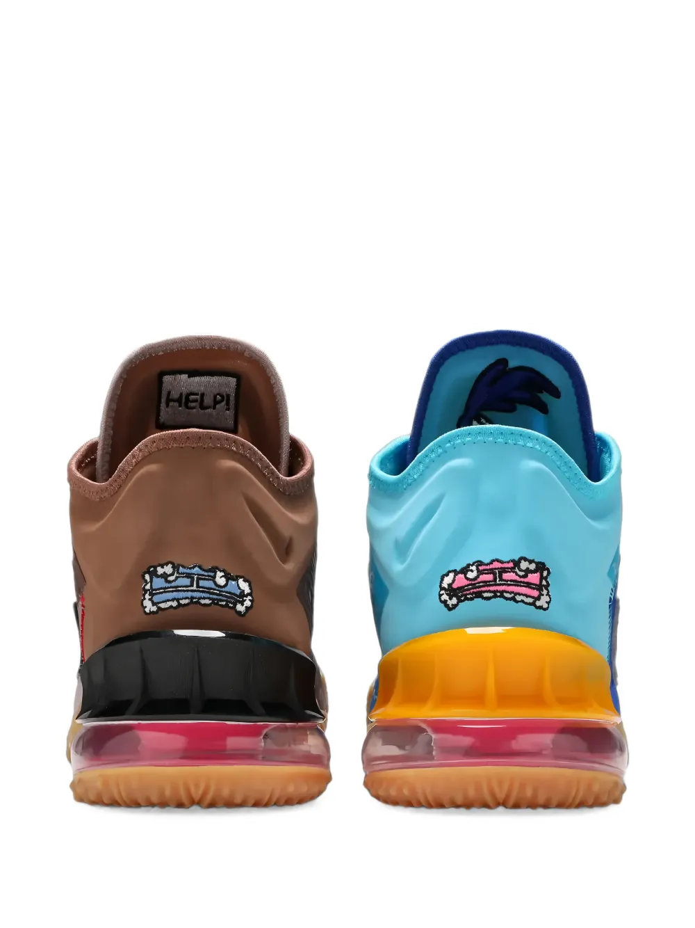 Nike LeBron 18 Low Space Jam sneakers Blauw