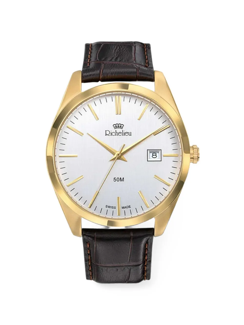 Richelieu Swiss Classic 42mm watch - Argento