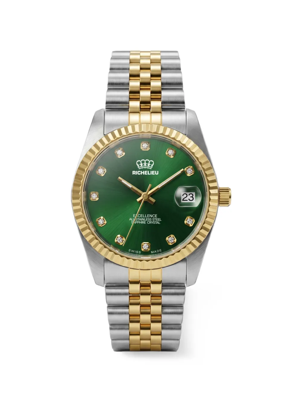 Richelieu Swiss Excellence 31mm watch - Verde