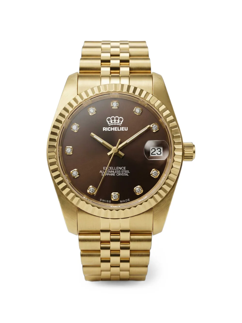 Richelieu Swiss Classic 26mm watch - Marrone