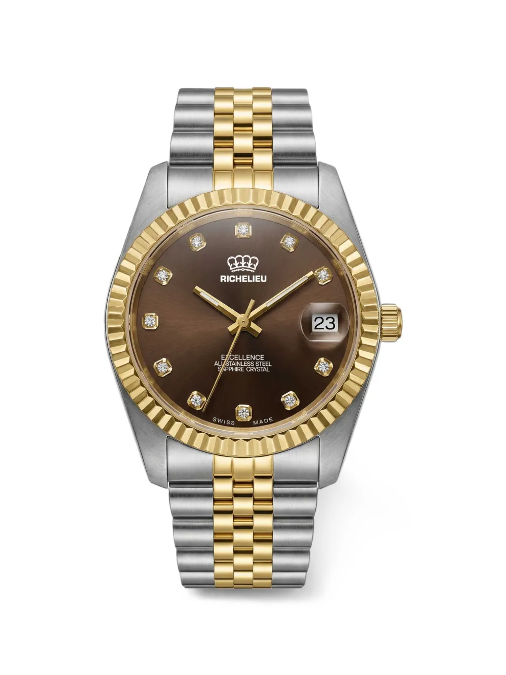 Richelieu Swiss Excellence 26mm watch - Marrone