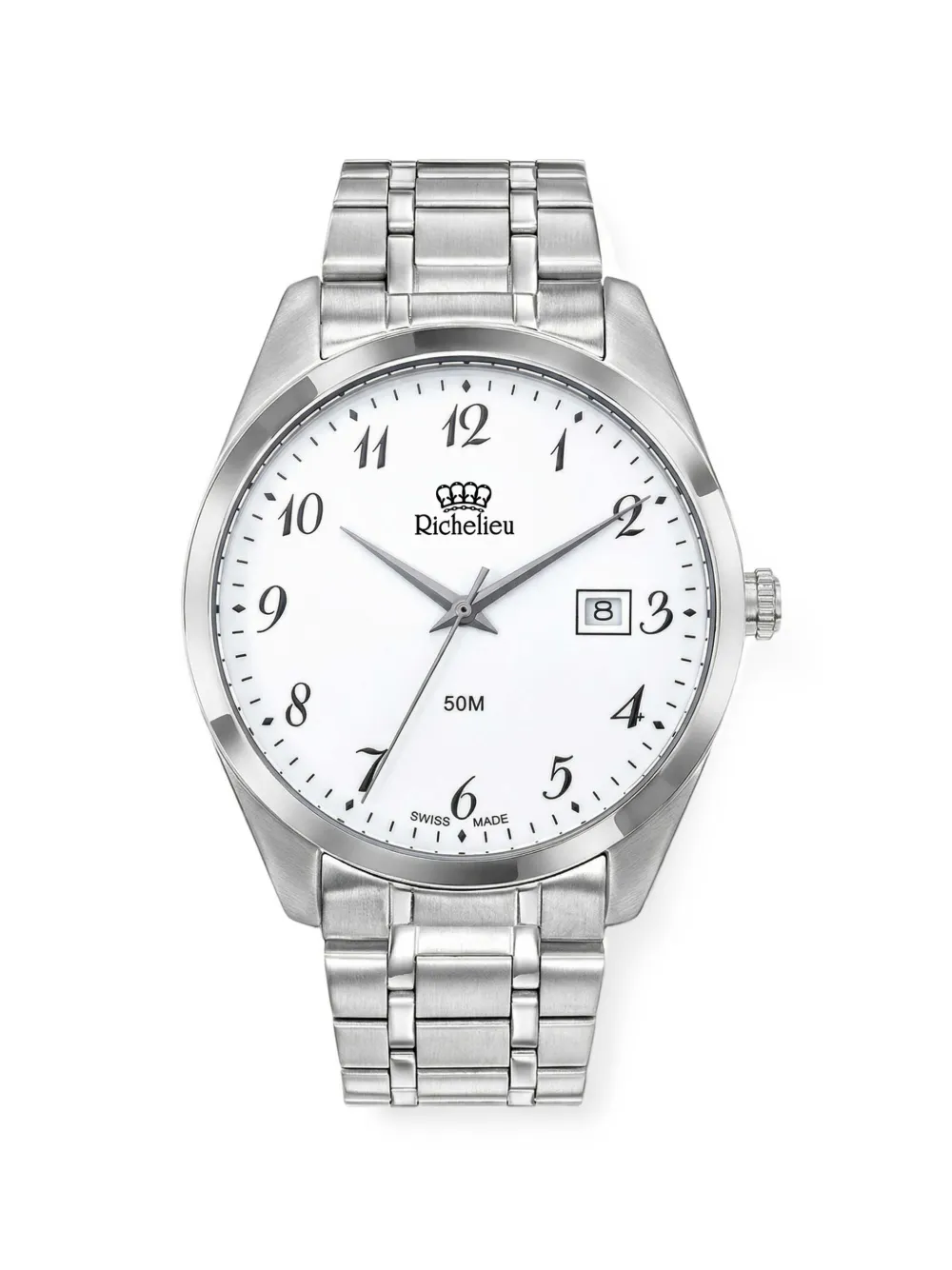Richelieu Swiss Classic 42mm watch - Bianco