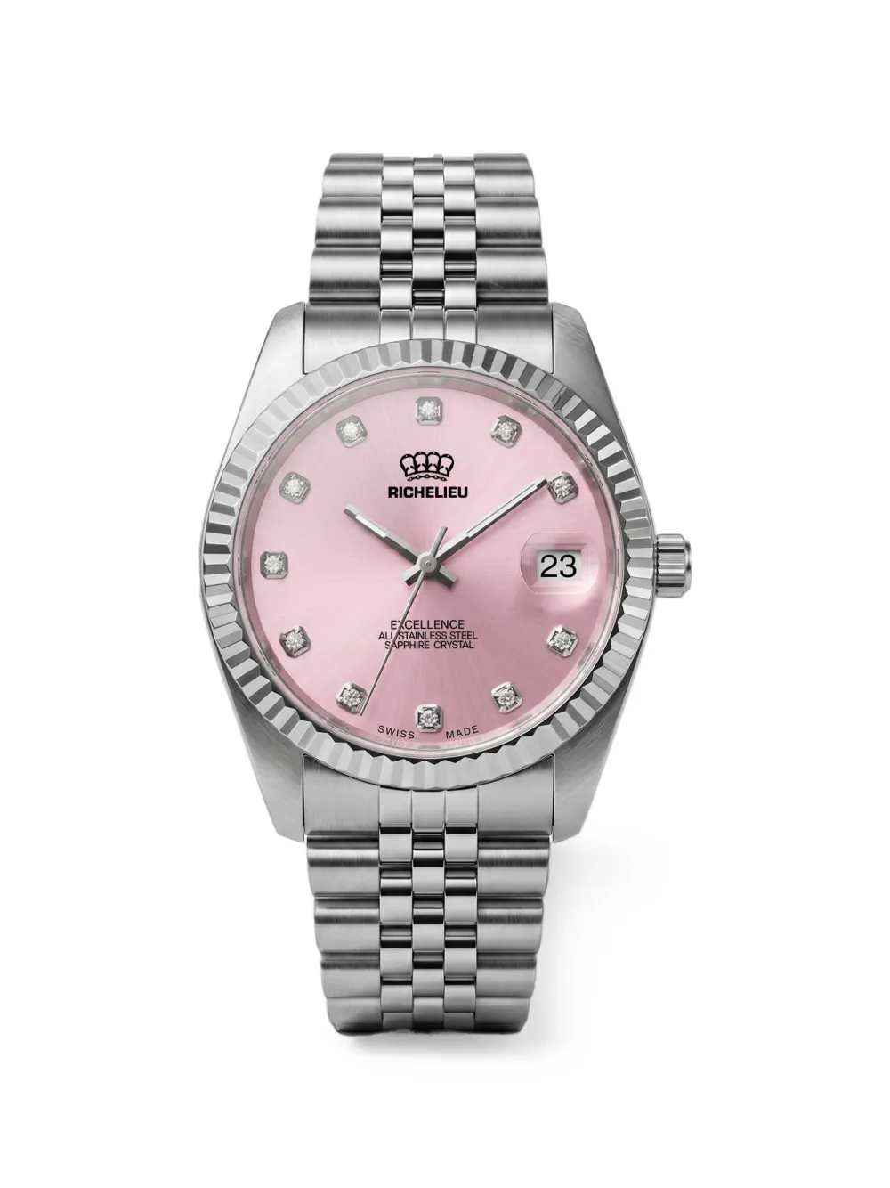 Richelieu Swiss Excellence 31mm watch - Rosa