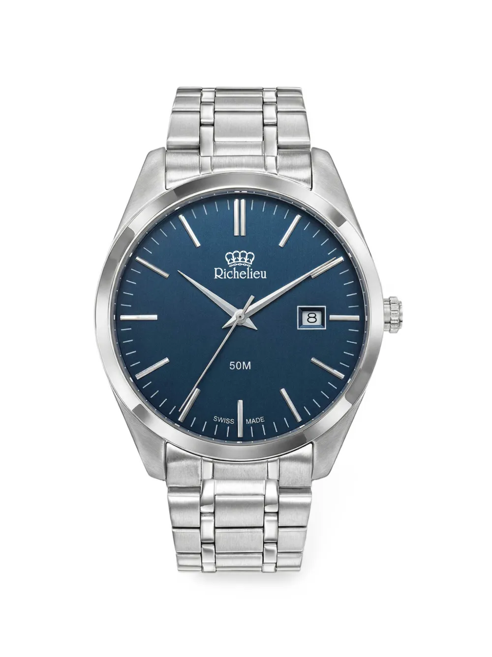 Richelieu Swiss Classic 42mm watch - Blu