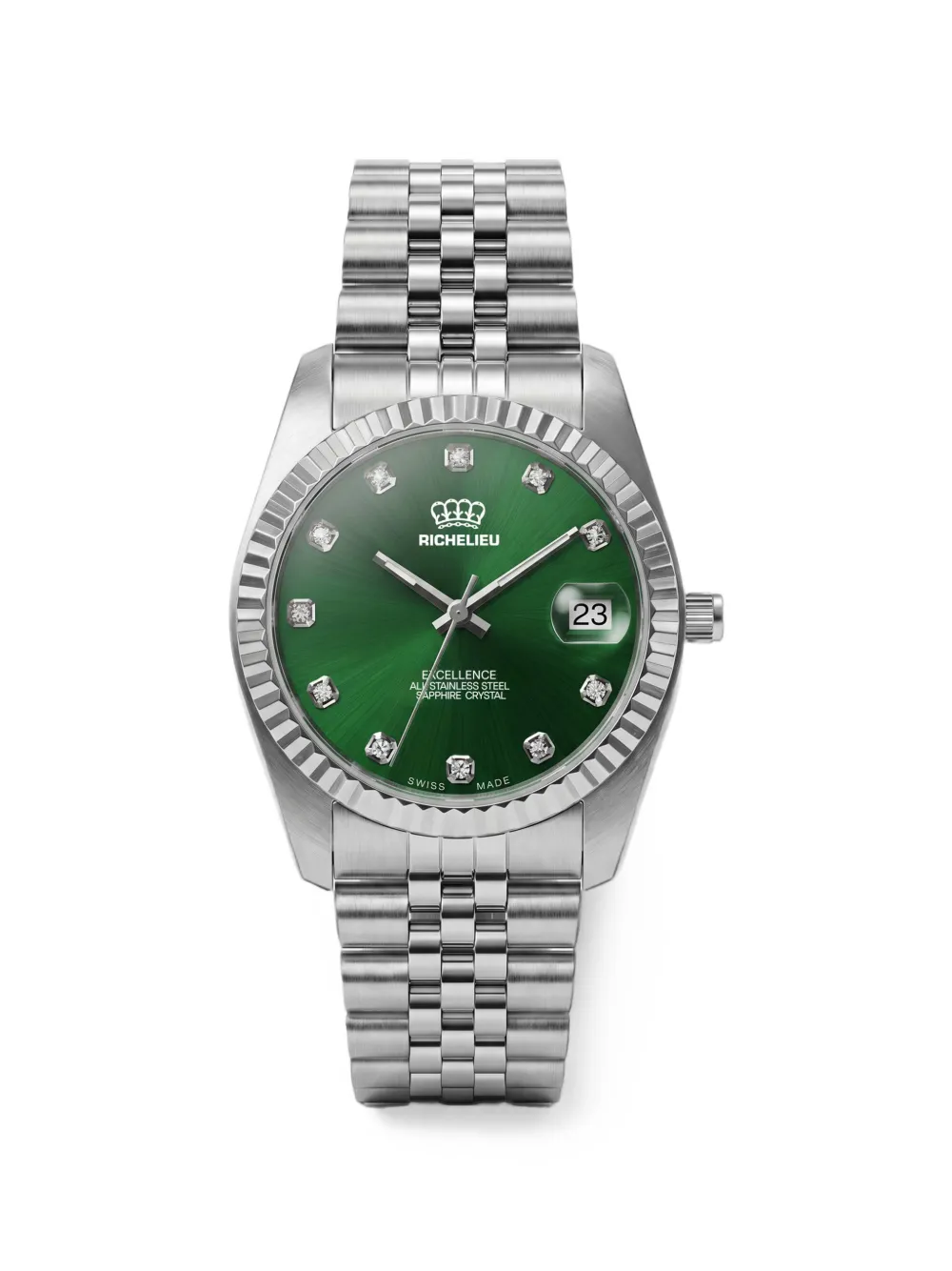 Richelieu Swiss Excellence 31mm watch - Verde
