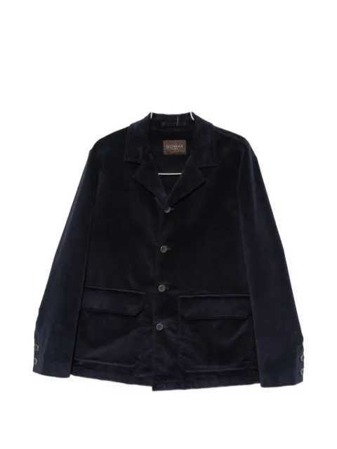 Incotex Bacaro corduroy-textured button-up jacket